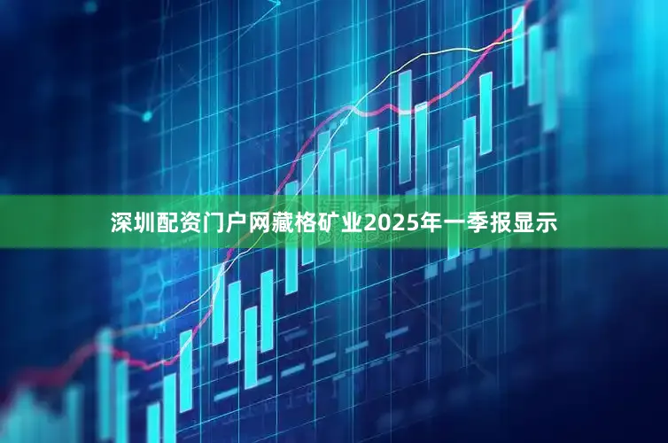 深圳配资门户网藏格矿业2025年一季报显示